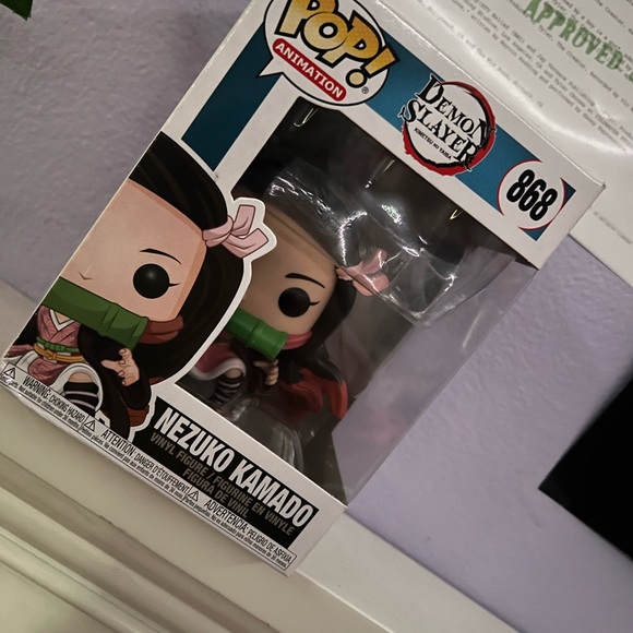 Demon Slayer #868 Nezuko Kamado Funko Pop - Picture 2 of 4